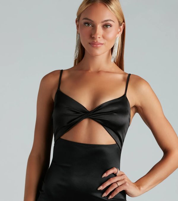 Strut To The Club Cutout Mini Dress - Image 8