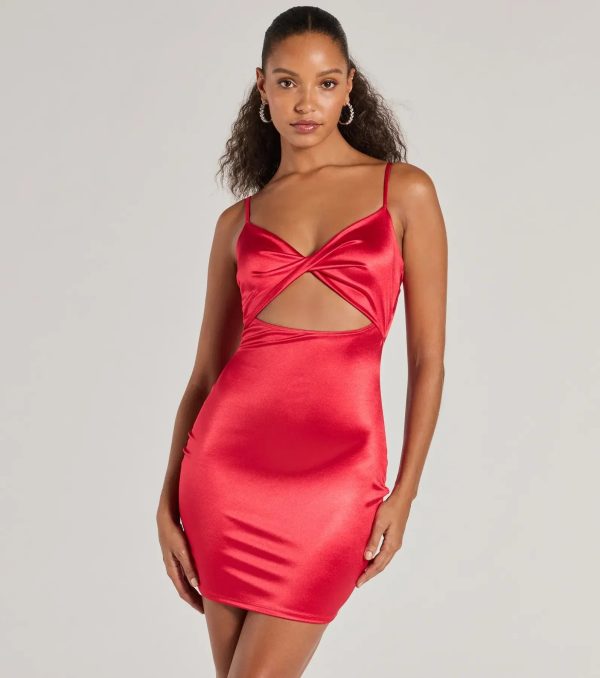 Strut To The Club Cutout Mini Dress - Image 13