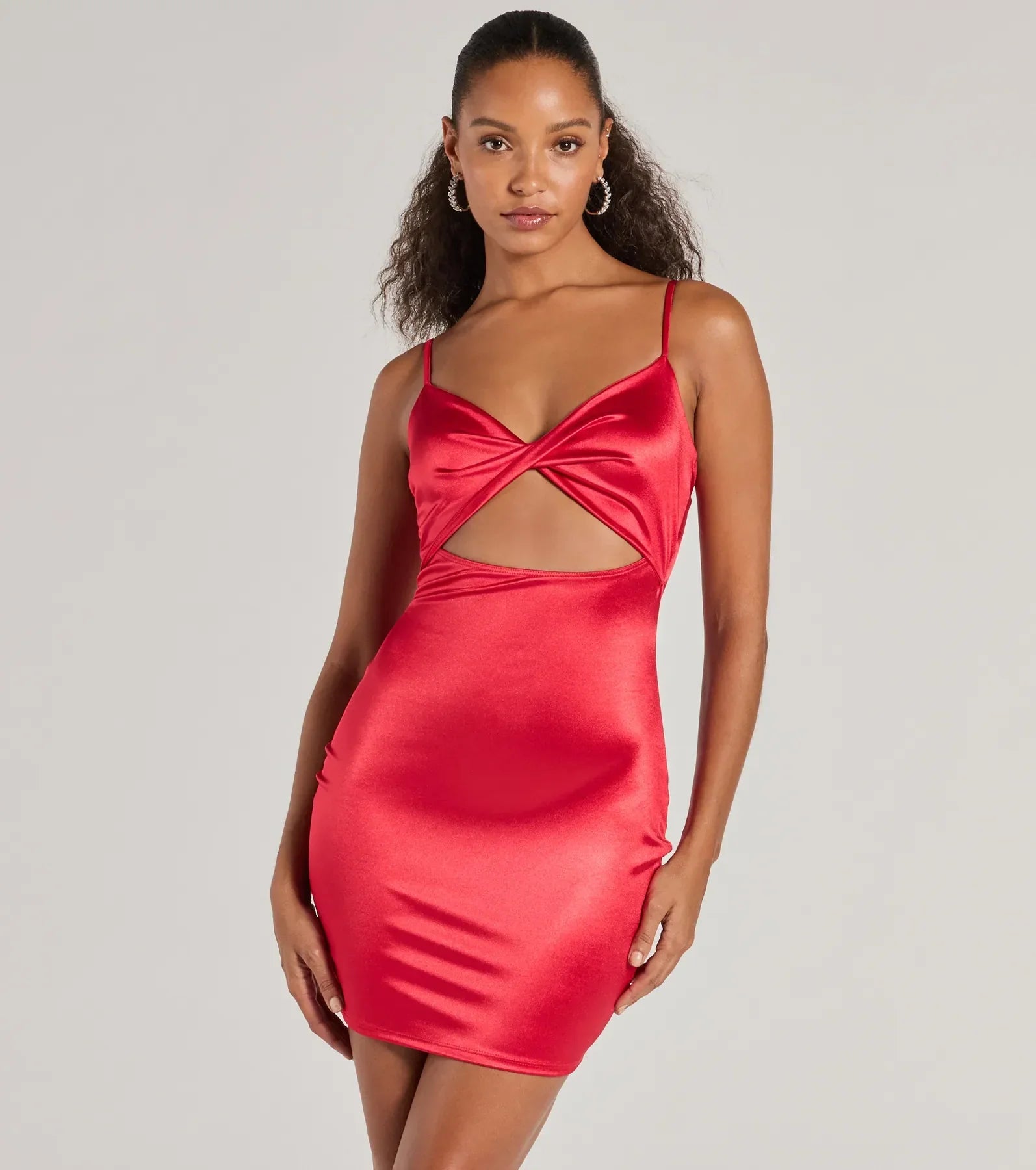 Strut To The Club Cutout Mini Dress - Image 13