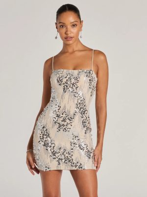 Sparkly Desire Bodycon Sequin Mini Dress