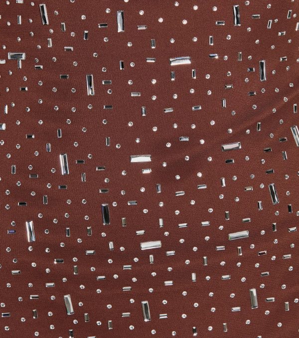 Dazzle Babe Rhinestone Strapless Bodycon Mini Dress - Image 3