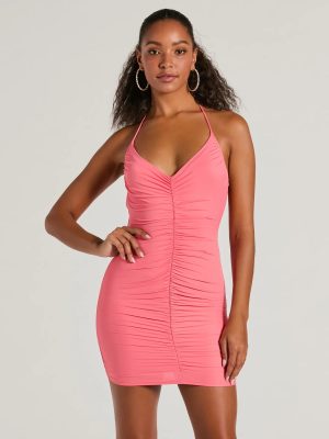 Ready To Amaze Low-Back Bodycon Mini Dress
