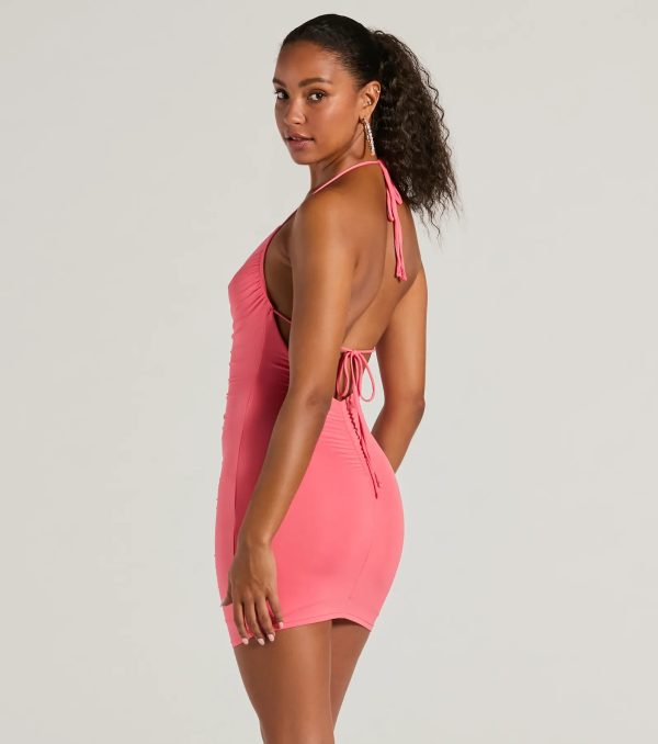Ready To Amaze Low-Back Bodycon Mini Dress - Image 2
