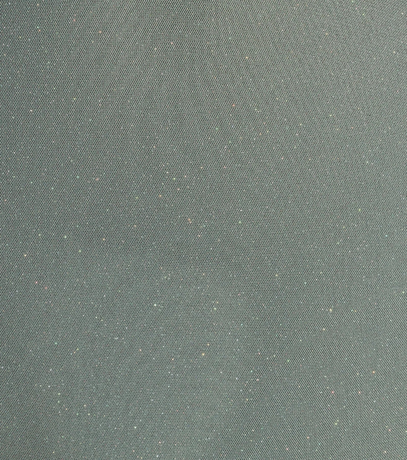 Glam Affair Cold-Shoulder Glitter Mesh Mini Dress - Image 8