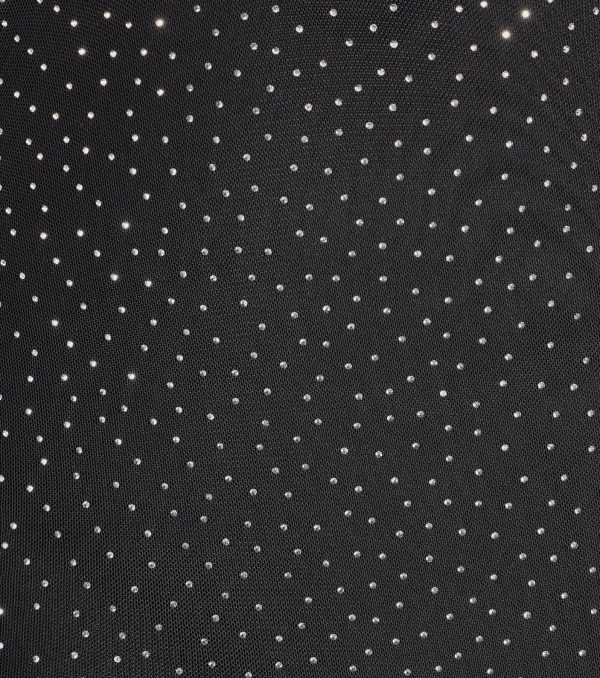 Sparkle Time Rhinestone Mesh Bodycon Mini Dress - Image 16