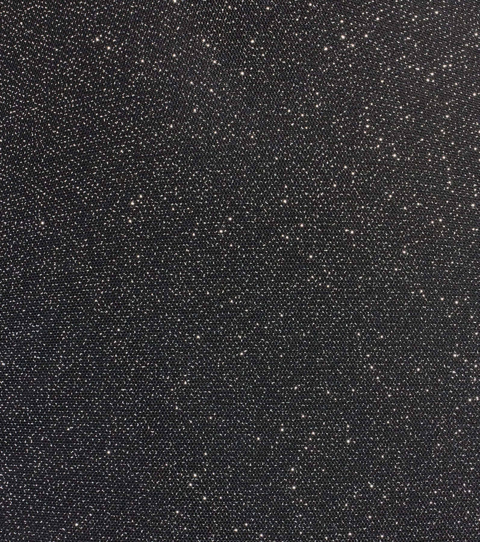 Endless Shine Rhinestone Bow Glitter Mesh Mini Dress - Image 4