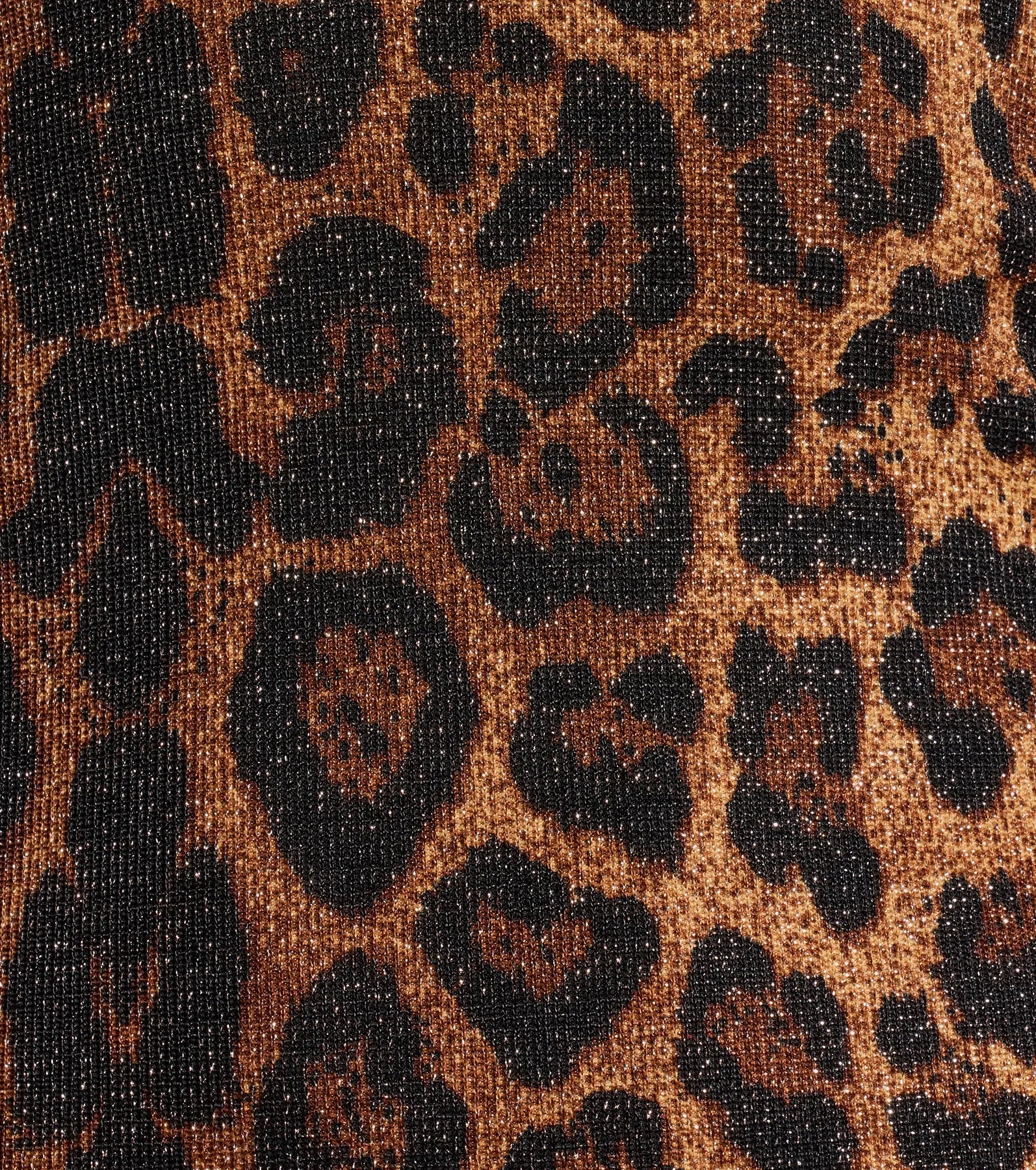 Untamed Glamour Leopard Print Long Sleeve Mini Dress - Image 4