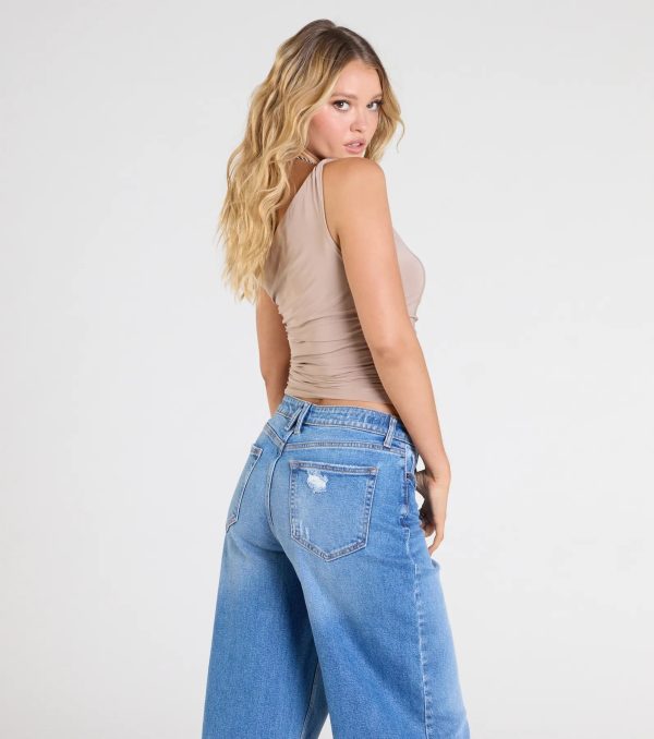 Iconic Chic One-Shoulder Crop Top - Image 6