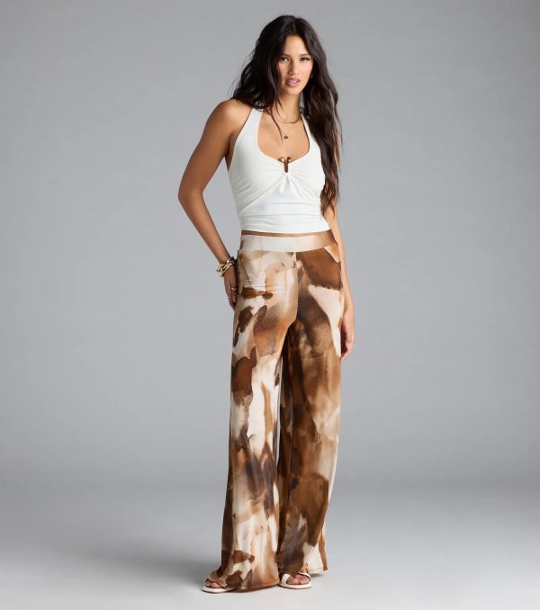 Feelin' The Heat Halter Crop Top - Image 3