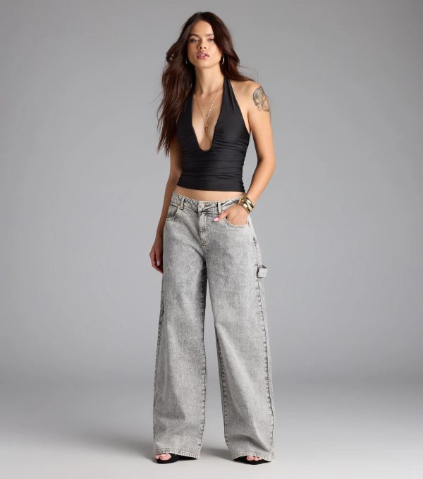 Major Vibe Plunge Halter Top - Image 4