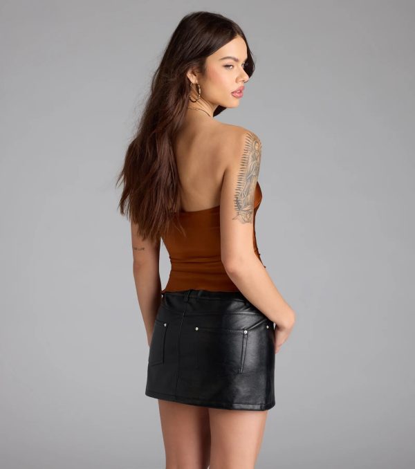 Alluring Muse Cutout Tube Top - Image 3