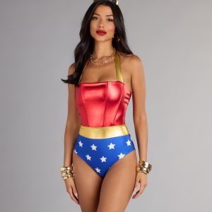 Lady Justice Halter Bodysuit