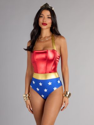 Lady Justice Halter Bodysuit