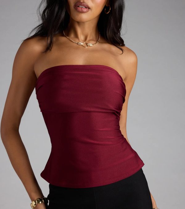 Carefree And Cute Crop Tube Top - Image 38