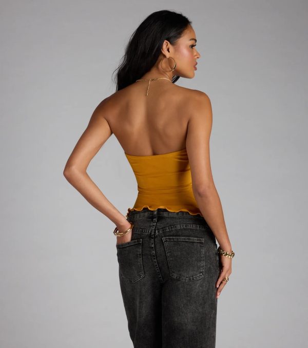 Alluring Muse Cutout Tube Top - Image 11