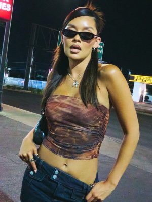 Bare It Boldly Leopard Cropped Tube Top