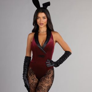 Velvet After Dark Bunny Bodysuit