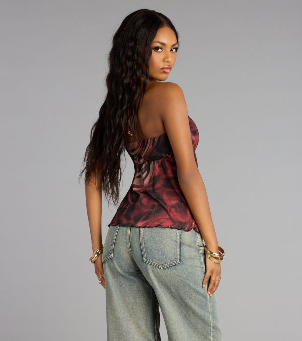 Wildly Iconic Animal Print Crop Top - Image 2