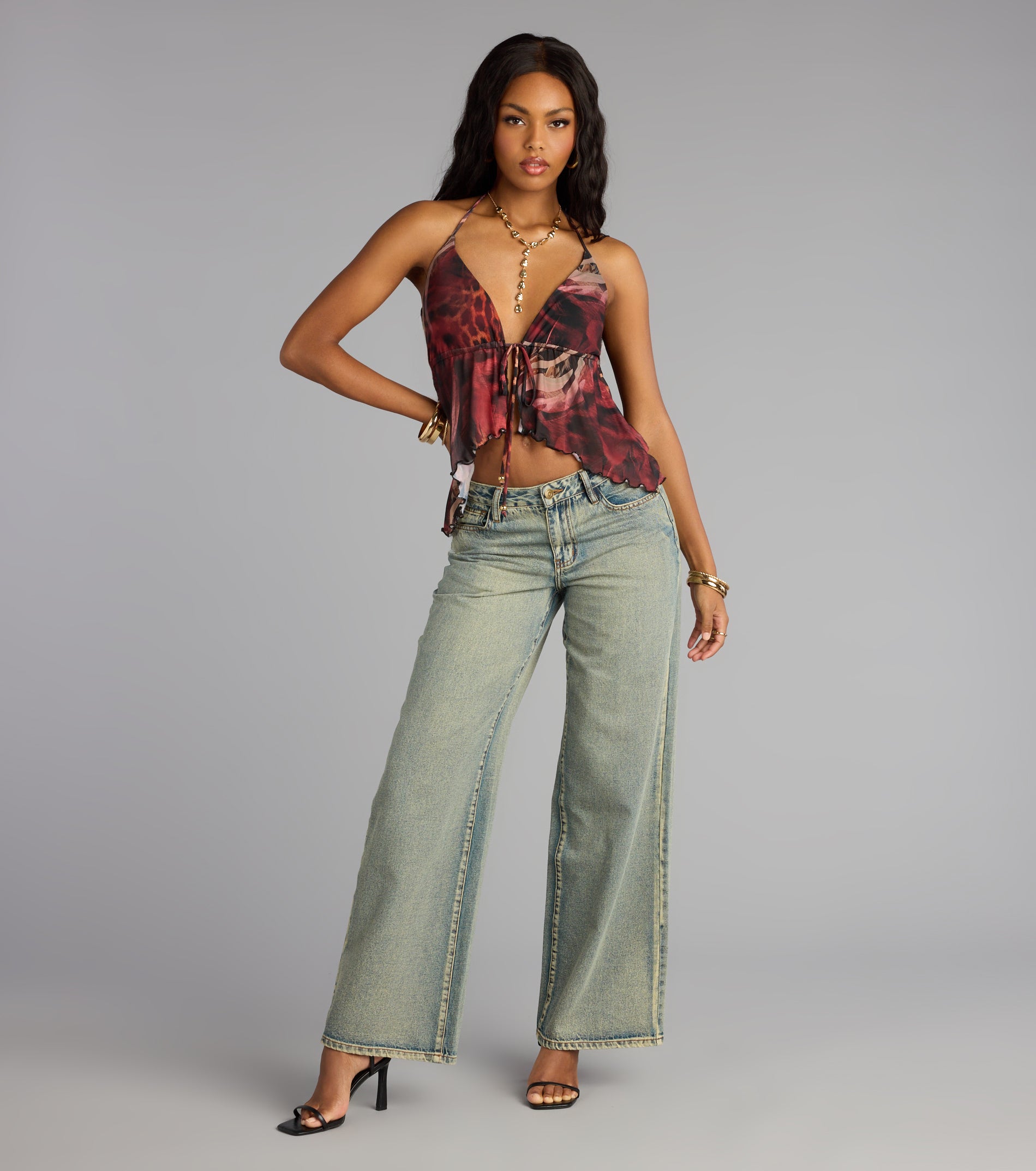 Wildly Iconic Animal Print Crop Top - Image 3