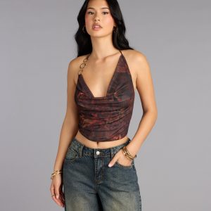 Hot Streak Leopard Crop Top