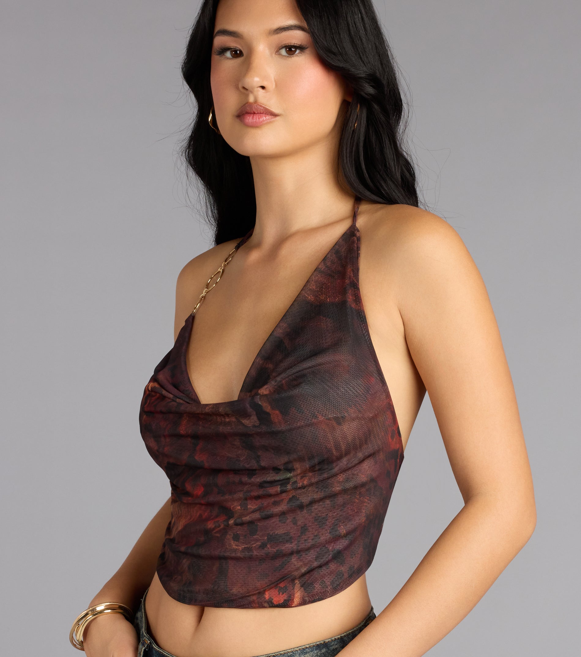 Hot Streak Leopard Crop Top - Image 4