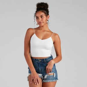 Girl Next Door Cropped Tank