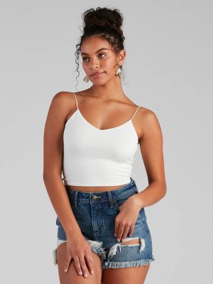 Girl Next Door Cropped Tank