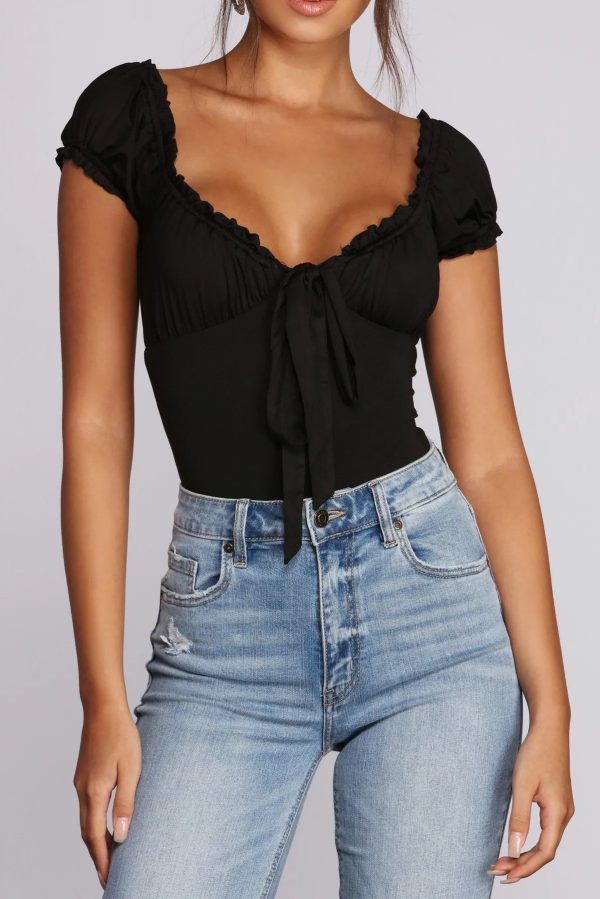 Tie-Front Runner Bodysuit - Image 2