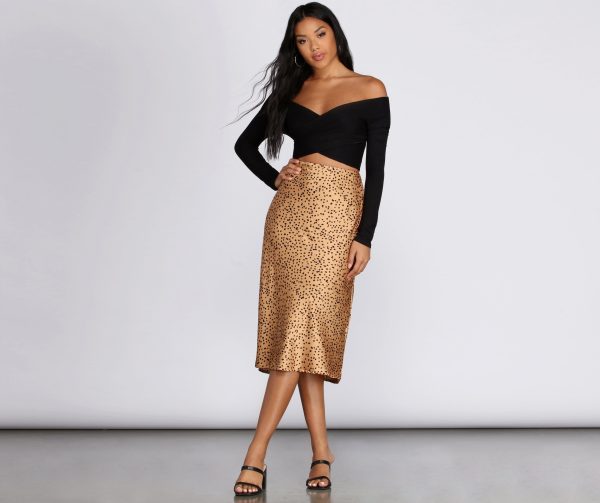 Wrapped In Style Crop Top - Image 3