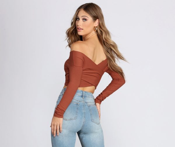 Wrapped In Style Crop Top - Image 6