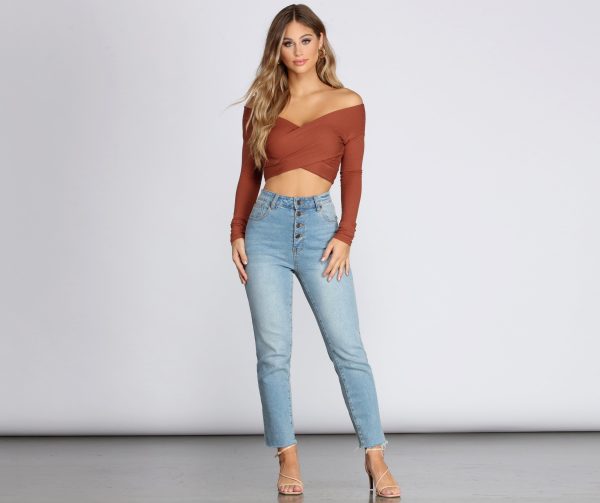 Wrapped In Style Crop Top - Image 8
