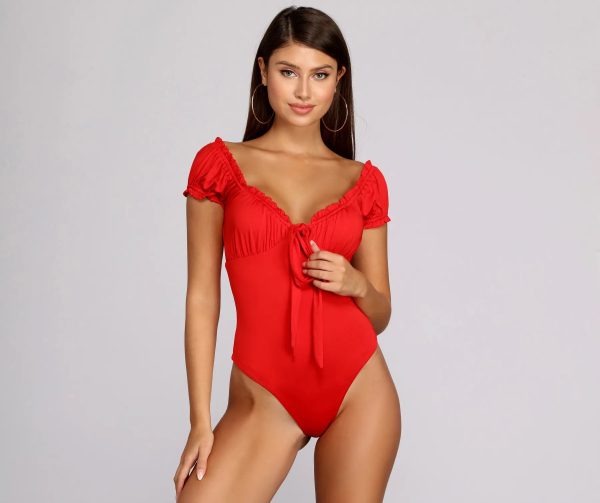 Tie-Front Runner Bodysuit - Image 11