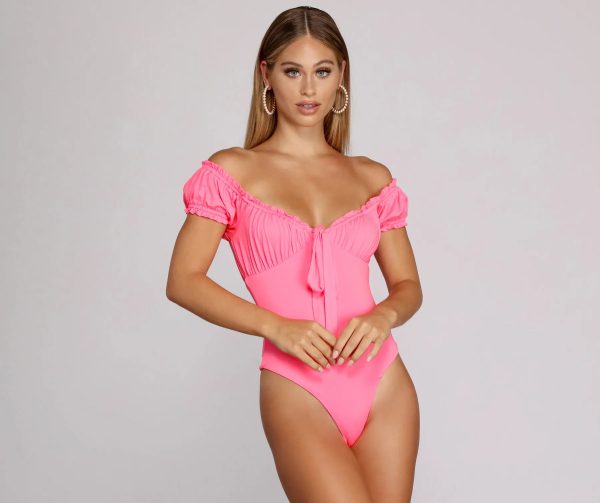 Tie-Front Runner Bodysuit - Image 19