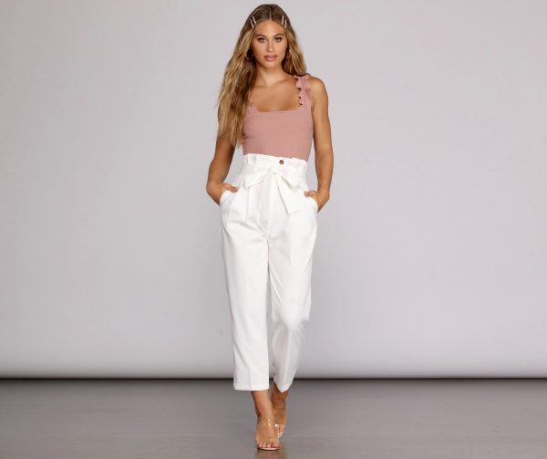 Ruffle Knit Up Bodysuit - Image 12