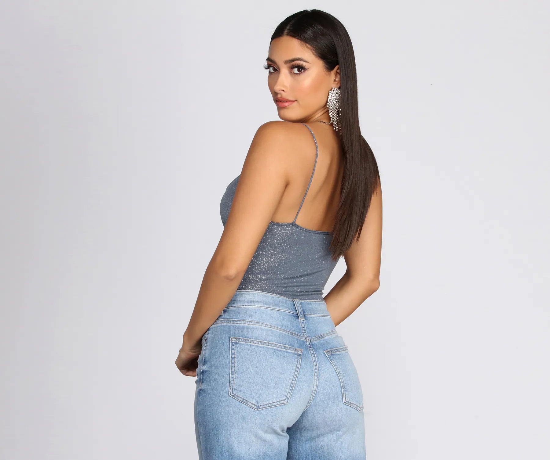 Glitz And Glimmer Cowl Neck Bodysuit - Image 12