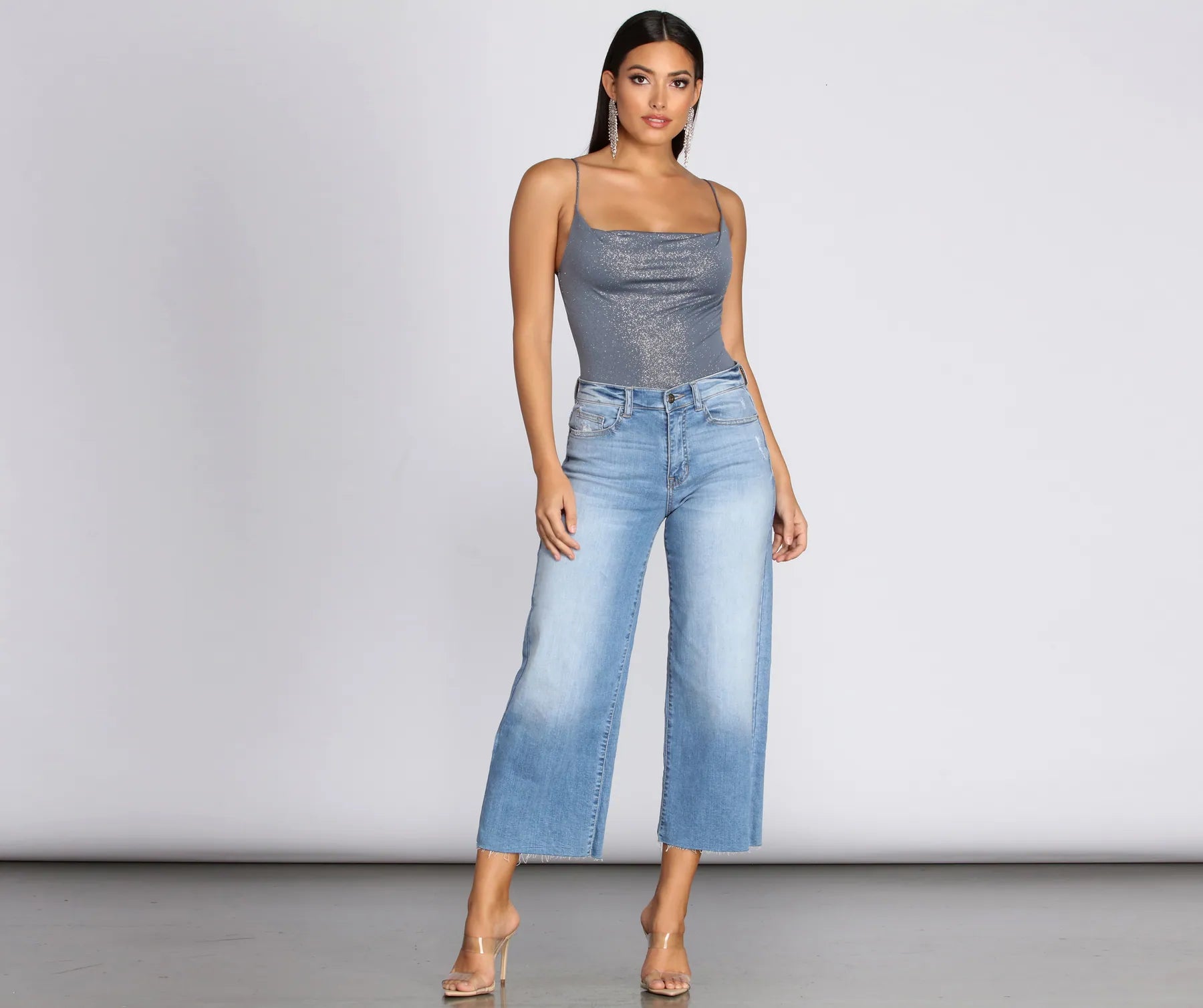 Glitz And Glimmer Cowl Neck Bodysuit - Image 14