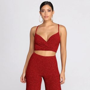 Fiery Fashionista Crop Top