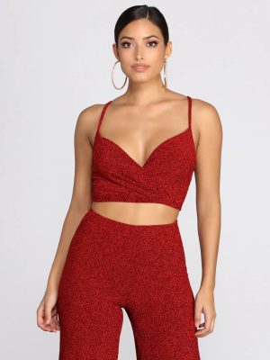 Fiery Fashionista Crop Top