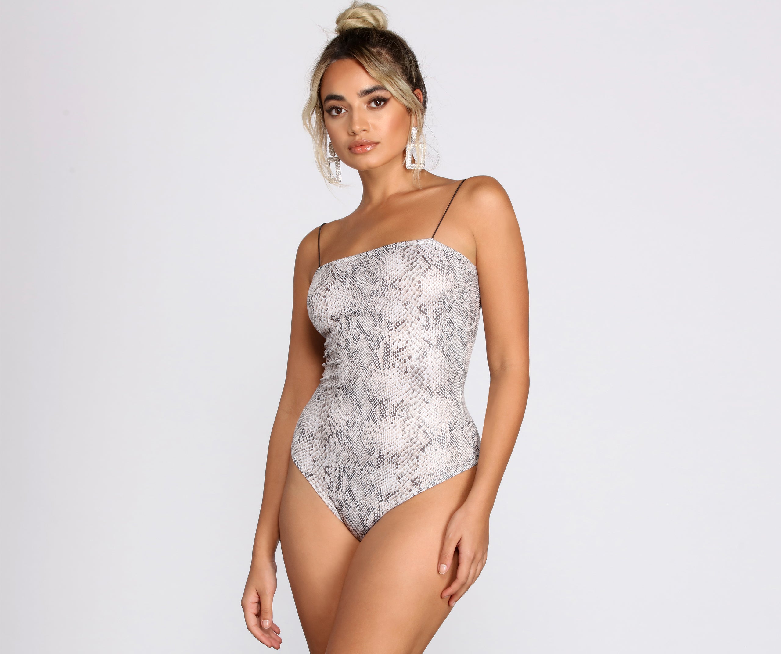 Sent From Above Snake Print Bodysuit - Image 5