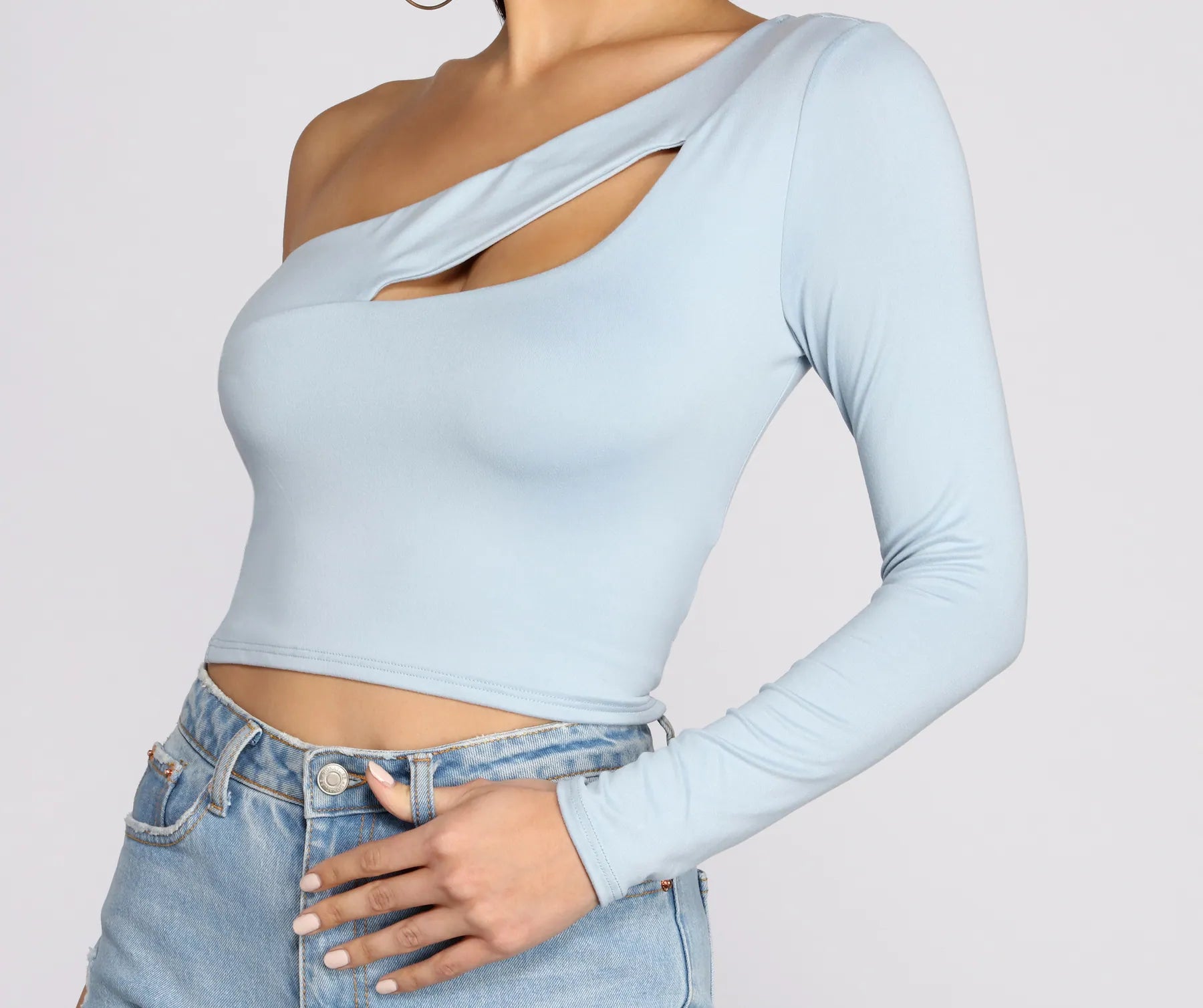 Get Used To Knit Crop Top - Image 3