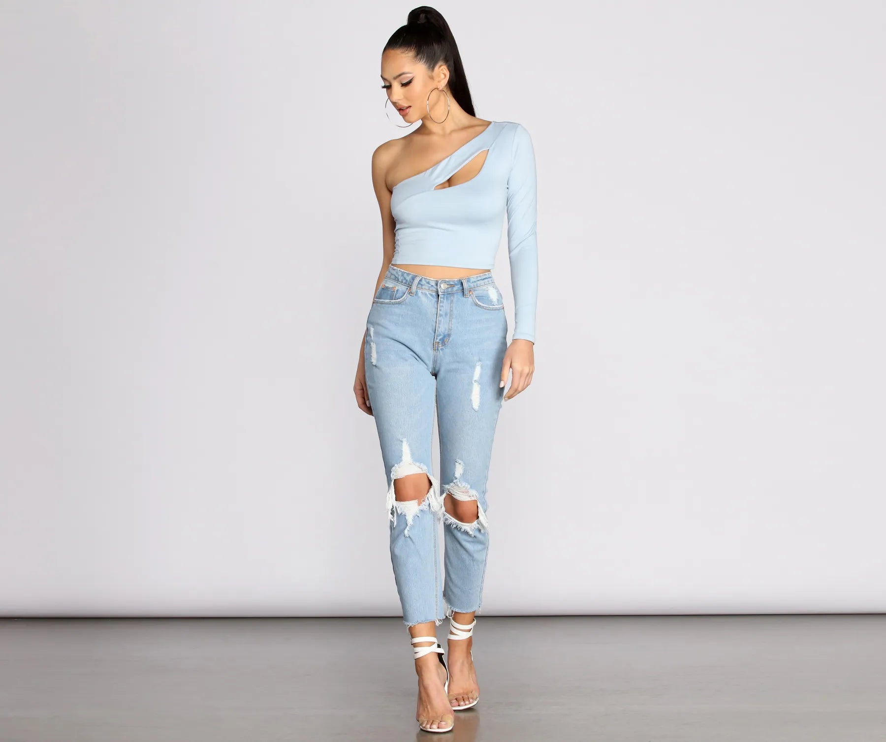 Get Used To Knit Crop Top - Image 4