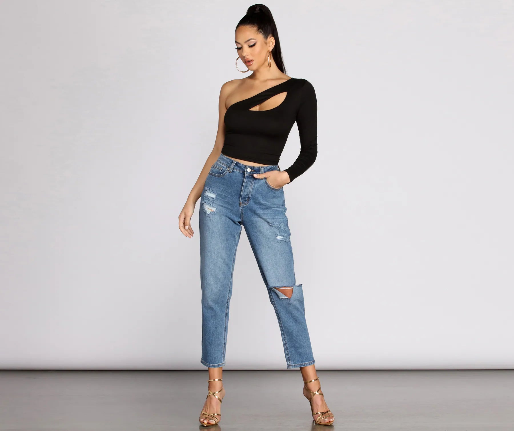 Get Used To Knit Crop Top - Image 8