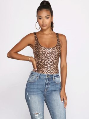 Wild Thing Animal Print Bodysuit