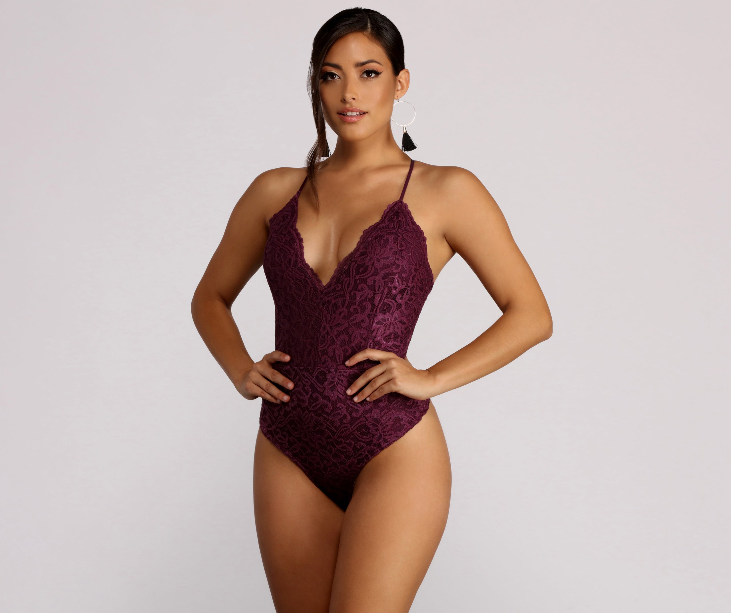 Scalloped Lace Stunna Bodysuit - Image 5