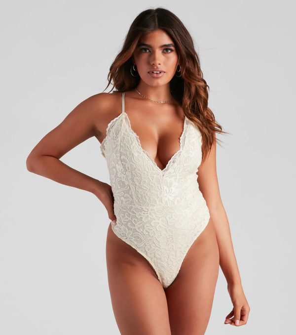 Irresistible Lace Bodysuit - Image 9