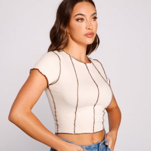 Not What It Seams Knit Top