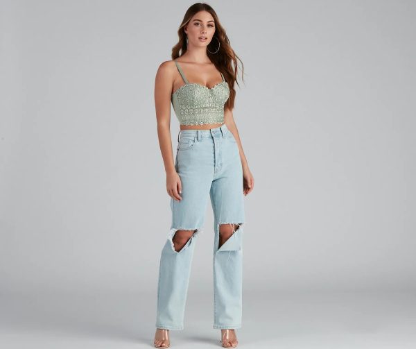 Reigning Lace Bustier Top - Image 28