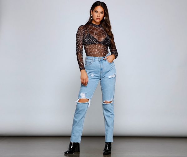 Spooky And Stylish Vibes Bodysuit - Image 5