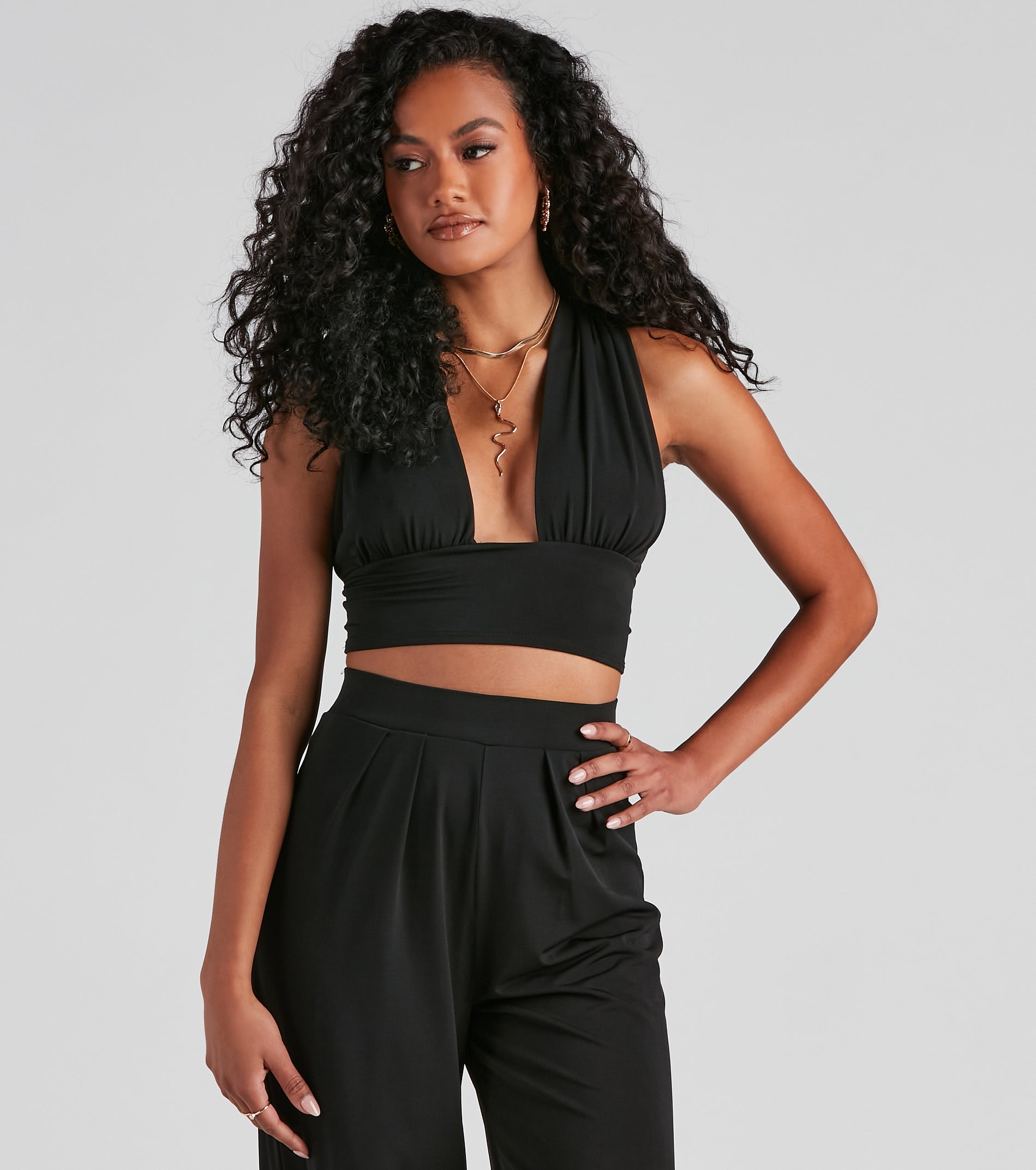 Boho-Chic Convertible Crop Top - Image 17