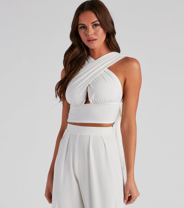 Boho-Chic Convertible Crop Top - Image 11